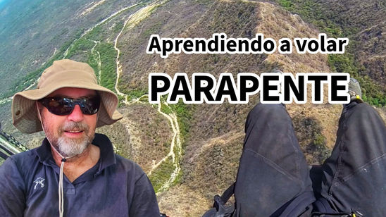 Aprendiendo a volar en Parapente